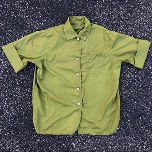 RARE Vintage Single Stitch Short Sleeve Blouse